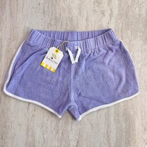 Shade‎ Critters Palm Beach Youth Purple Terry Short Small(6) NWT